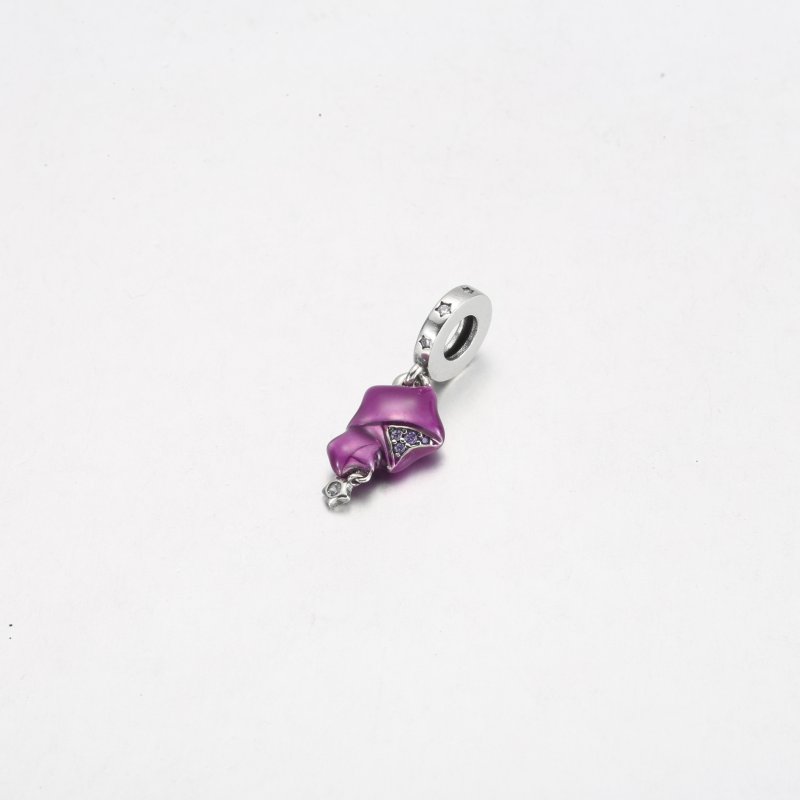 (kuva) Pandora Purple Lucky Star Pendant - 792487C01 - Näytä 5