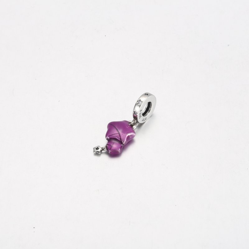 (kuva) Pandora Purple Lucky Star Pendant - 792487C01 - Näytä 6