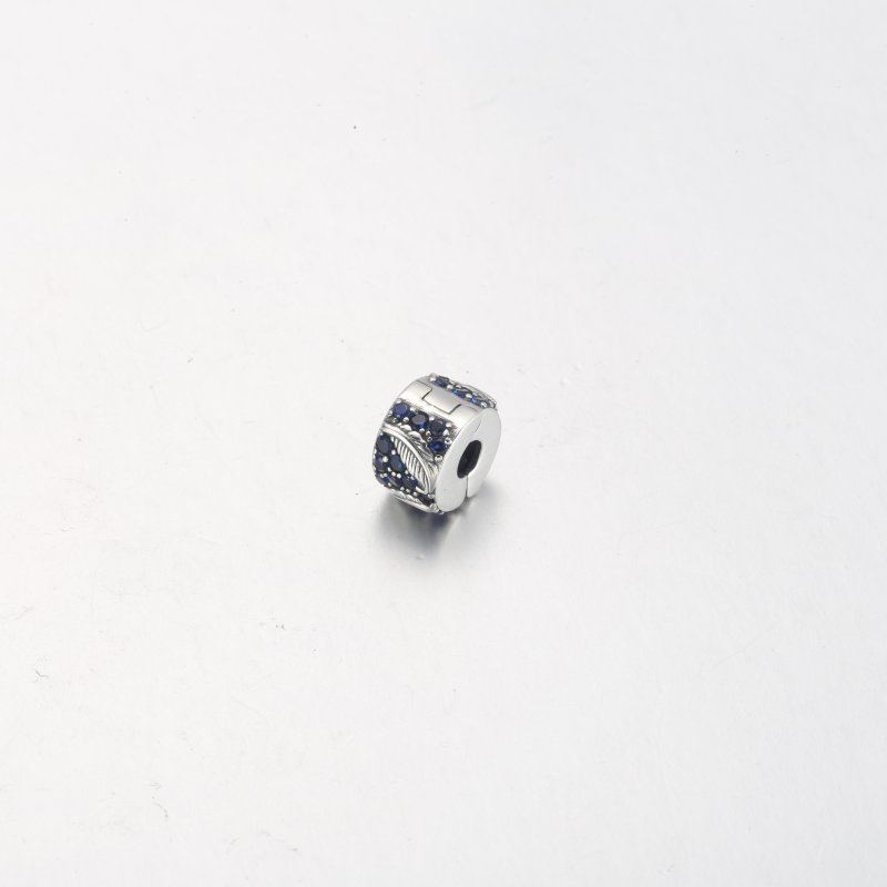 (kuva) PANDORA Kaareva Sulka & Pavé Liitosharmi - 792552C01 - Näytä 9