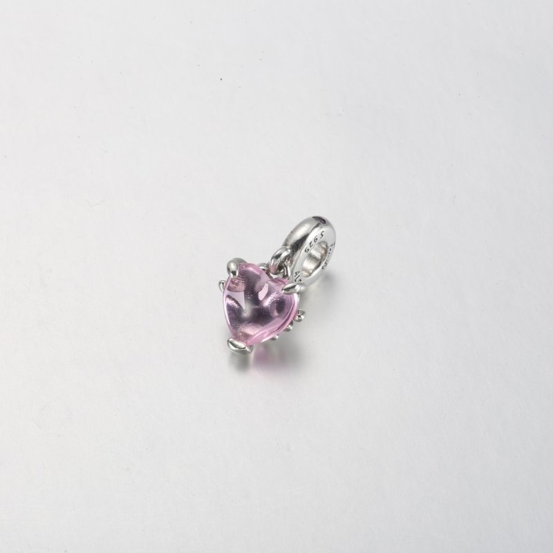 (kuva) PANDORA Pink Family Tree & Heart Dangle Charm - 792654C01 - Näytä 2