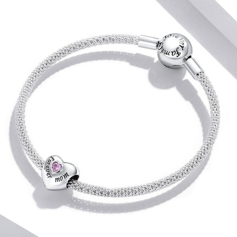 (kuva) Pandora Style Forever Mom Charm - BSC562-PK - Näytä 3