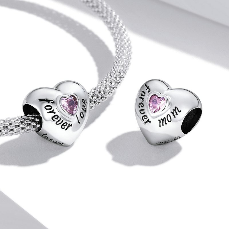 (kuva) Pandora Style Forever Mom Charm - BSC562-PK - Näytä 4