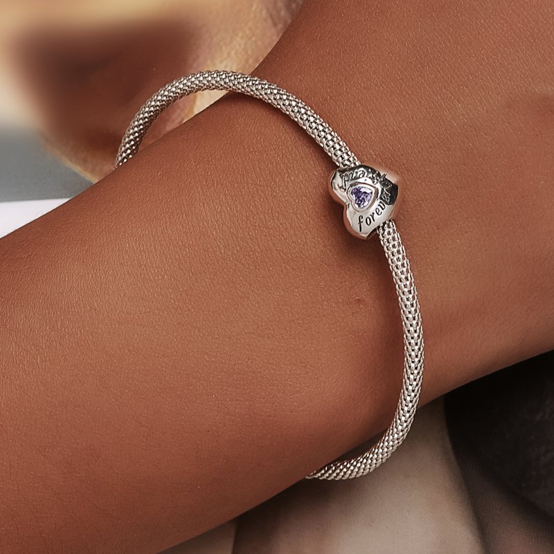 (kuva) Pandora-tyylinen Ystävyyden Amuletti Koru - BSC562-VT - Näytä 6