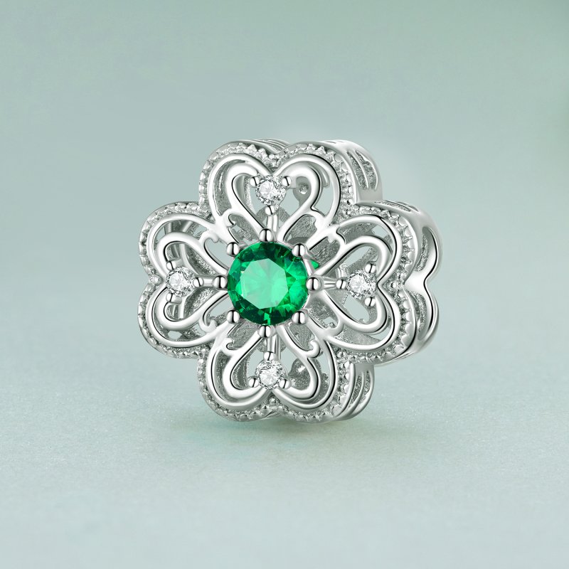 (kuva) Pandora Style 4 Leaf Clover Charm - BSC759 - Näytä 2