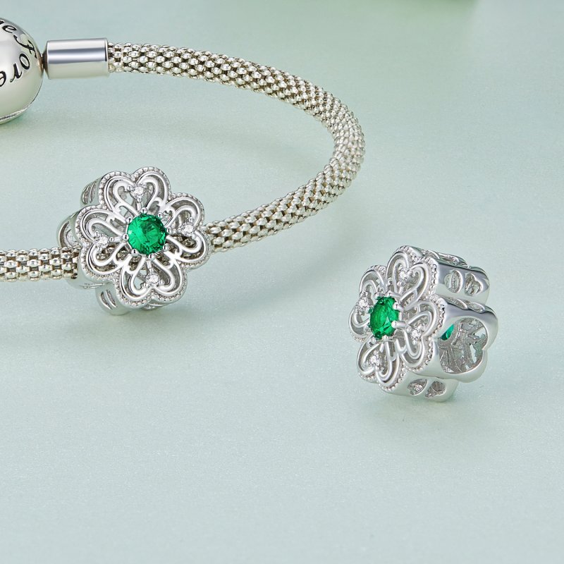 (kuva) Pandora Style 4 Leaf Clover Charm - BSC759 - Näytä 4