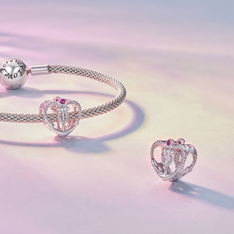 (kuva) Pandora-tyylinen Ankkuri Charm - BSC773 - Näytä 4