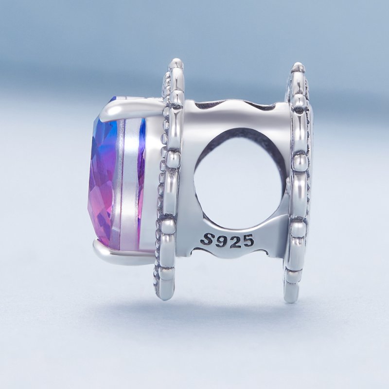 (kuva) Pandora Style Forever my love Väriliusku Sydän Charm - BSC830 - Näytä 3