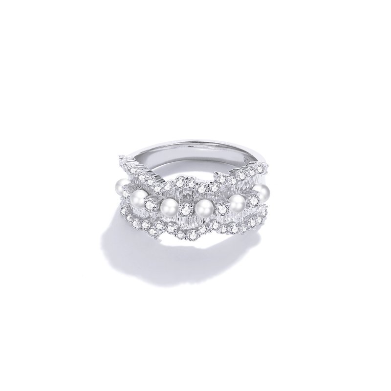(kuva) Pandora-tyylinen Prinsessa Sormus - BSR187 - Näytä 9