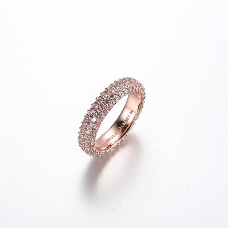 (kuva) Pandora Timeless Pavé Kaksirivinen Sormus - 182629C01 - Näytä 2