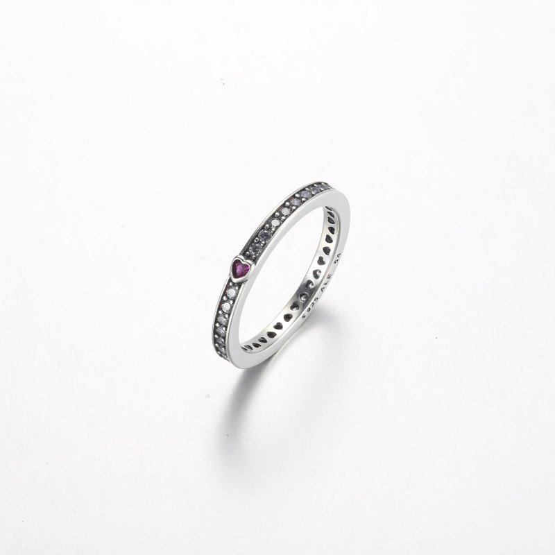 (kuva) Pandora Sparkling Love Message Ring - 192601C01 - Näytä 2