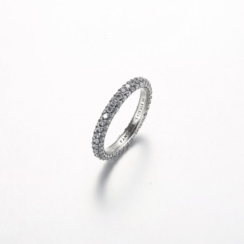 (kuva) Pandora Timeless Pavé Yksirivinen Sormus - 192627C01 - Näytä 2