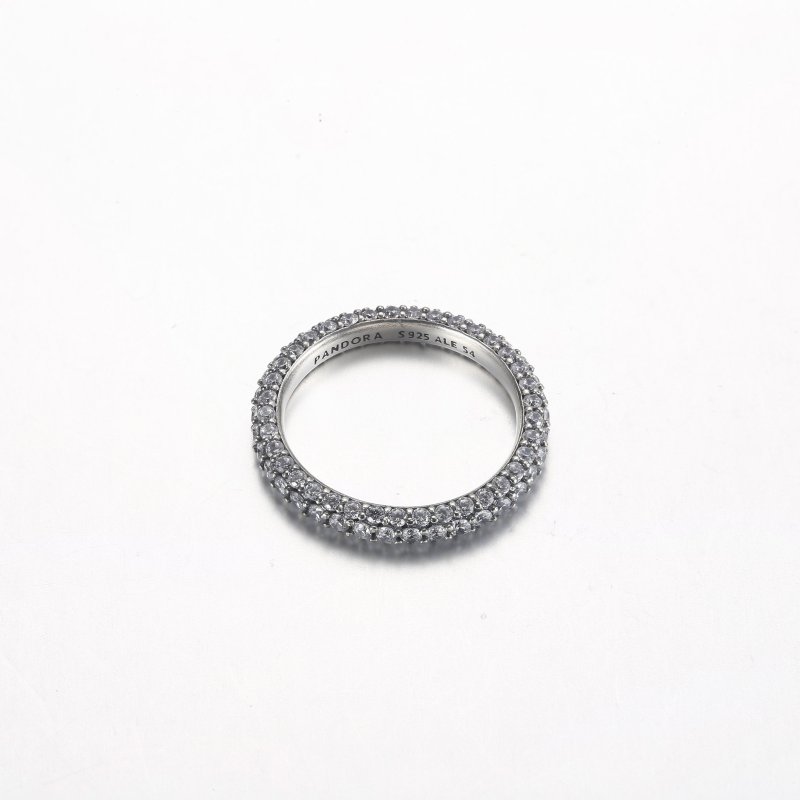 (kuva) Pandora Timeless Pavé Yksirivinen Sormus - 192627C01 - Näytä 3