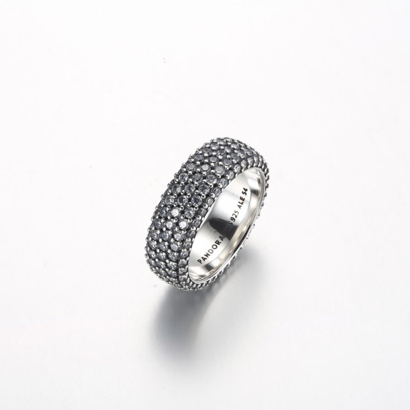 (kuva) Pandora Timeless Pavé Kolminkertainen Rengas - 192634C01 - Näytä 2