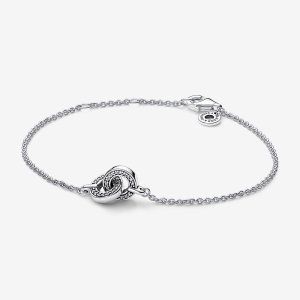 (kuva) Pandora Signature Intertwined Pavé -ketjukoru - 592742C01