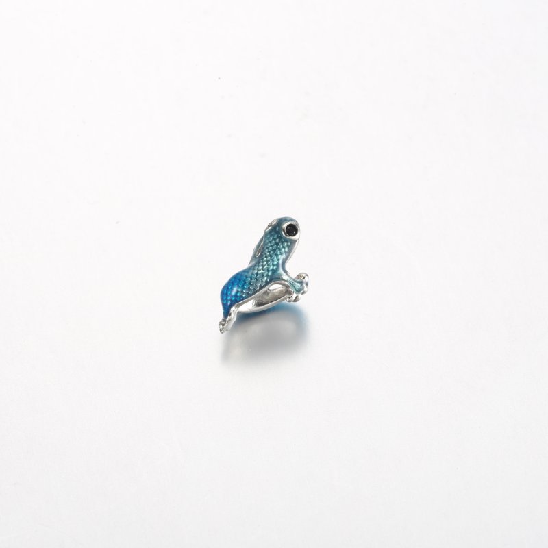 (kuva) Pandora Metallic Blue Gecko Charm - 792701C01 - Näytä 3