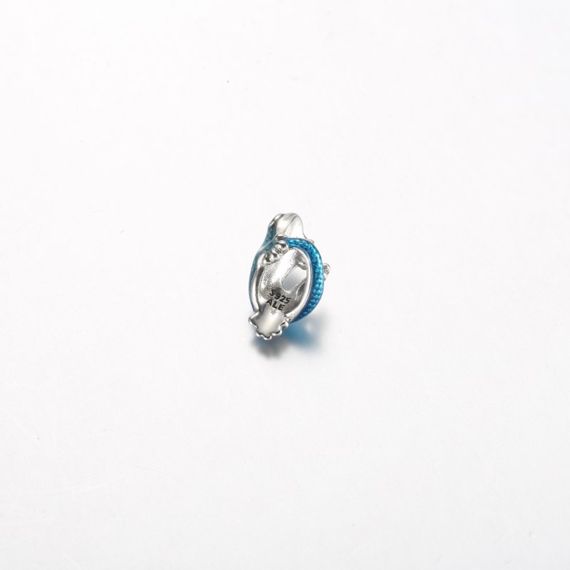 (kuva) Pandora Metallic Blue Gecko Charm - 792701C01 - Näytä 4