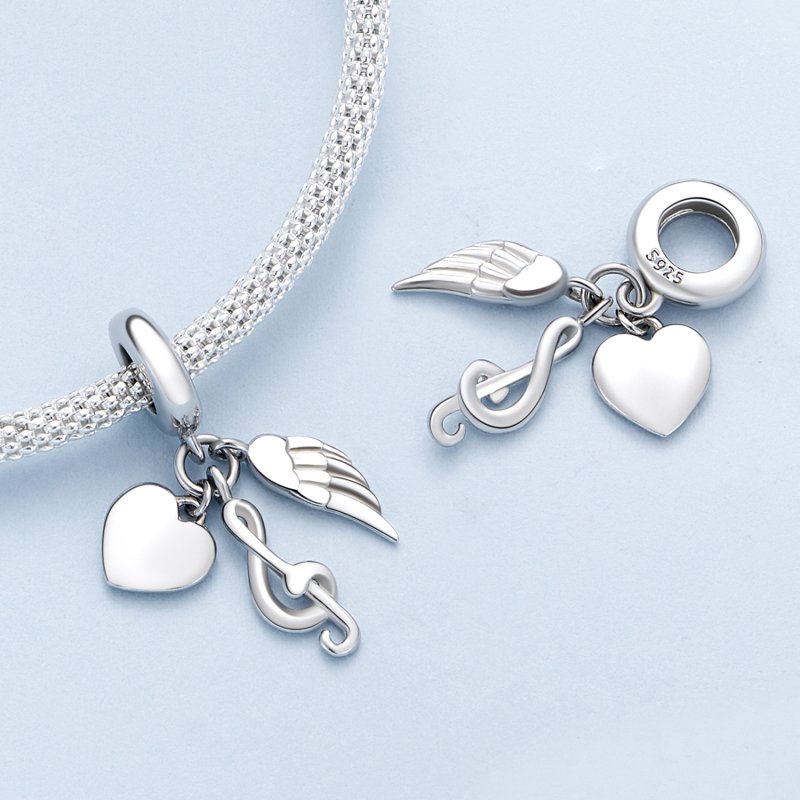 (kuva) Pandora Style Note Dangle - BSC814 - Näytä 4