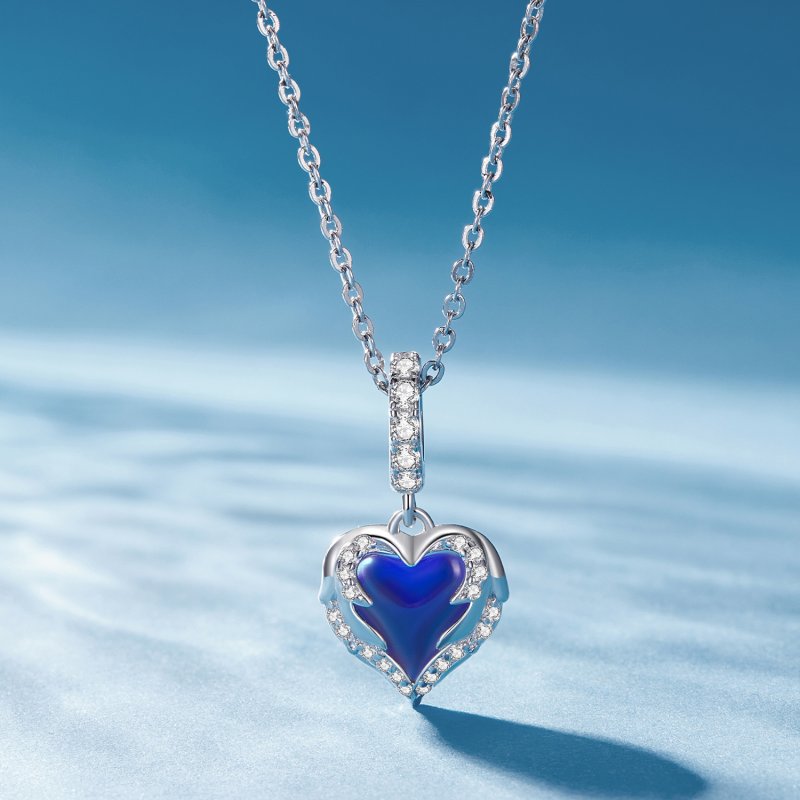 (kuva) Pandora-tyylinen Guardian Heart -riipus - BSC900 - Näytä 2