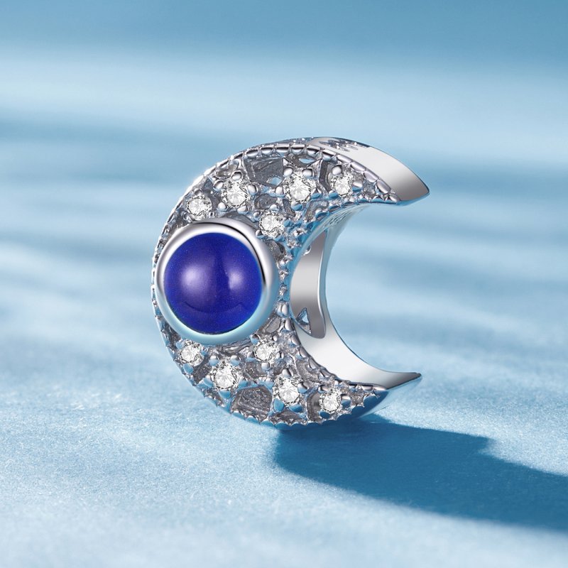 (kuva) Pandora-tyylinen Thermosmell Moon Charm - BSC902 - Näytä 2
