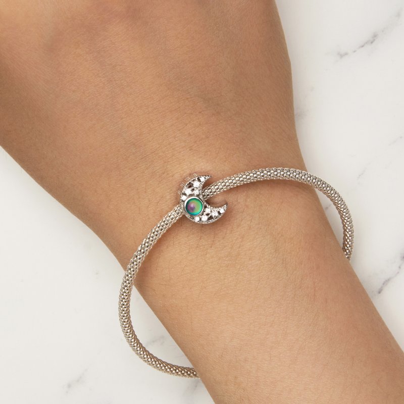 (kuva) Pandora-tyylinen Thermosmell Moon Charm - BSC902 - Näytä 9