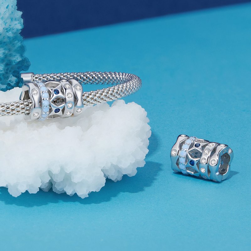(kuva) Pandora-tyylinen Sininen Tähtien Charm - BSC919 - Näytä 4