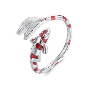 (kuva) Pandora-tyylinen Koi -avorengas - BSR474-E