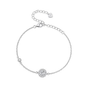 (kuva) Pandora Style One Carat Simple Bracelet (Yksi Sertifikaatti) - MSB007
