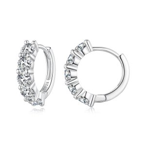 (kuva) Pandora-tyyliset puolihelmikorut Moissanite-timanttikorut - MSE033