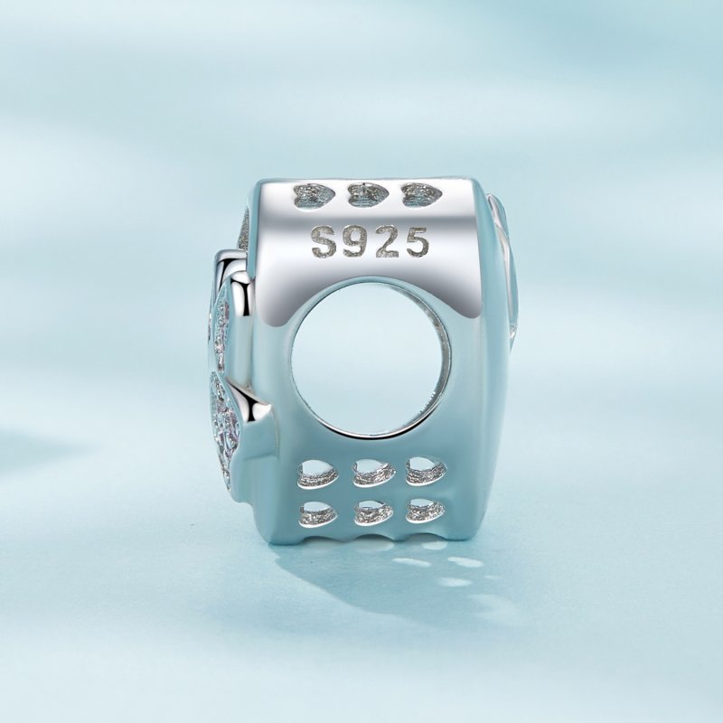 (kuva) Pandora-tyylinen Suloinen Lemmikin Tassujäljet Voidaan Kaivertaa Rannekoru - SCC - Näytä 3