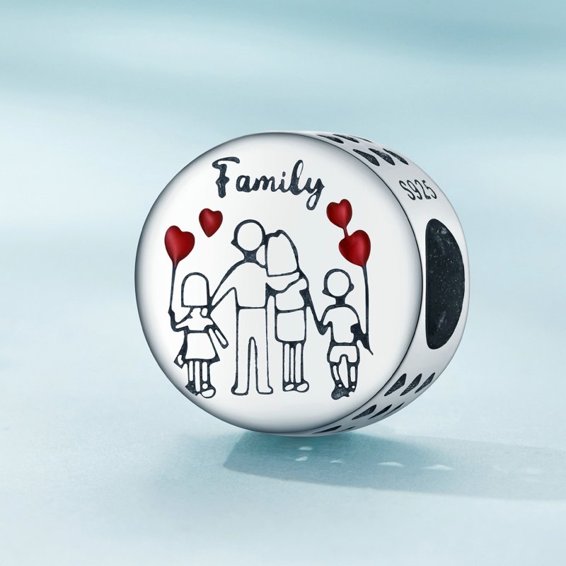 (kuva) Pandora Style Family Charm - SCC2494 - Näytä 2