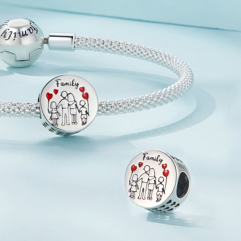 (kuva) Pandora Style Family Charm - SCC2494 - Näytä 4
