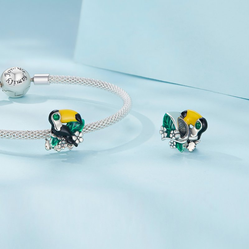 (kuva) Pandora Style Jungle Toucan -koru SCC2520 - Näytä 4