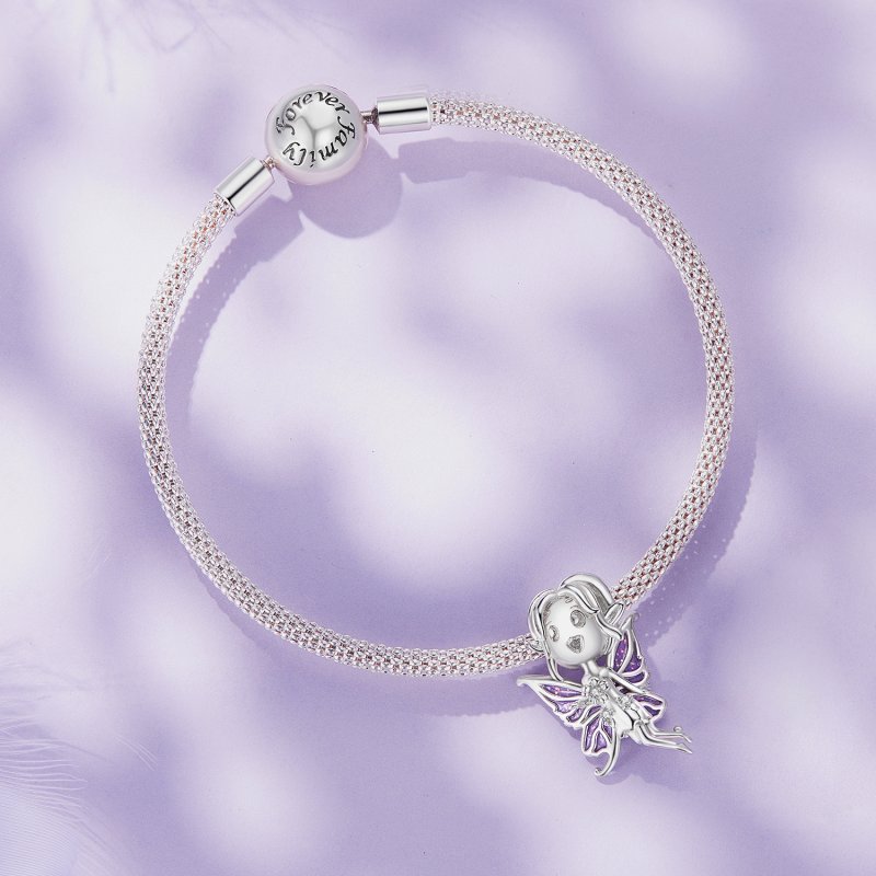 (kuva) Pandora-tyylinen Perhoskeiju Amuletti - SCC2544 - Näytä 3