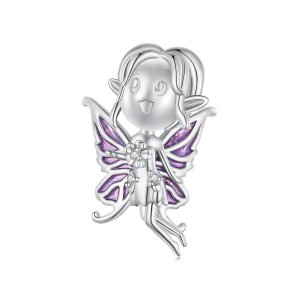 (kuva) Pandora-tyylinen Perhoskeiju Amuletti - SCC2544