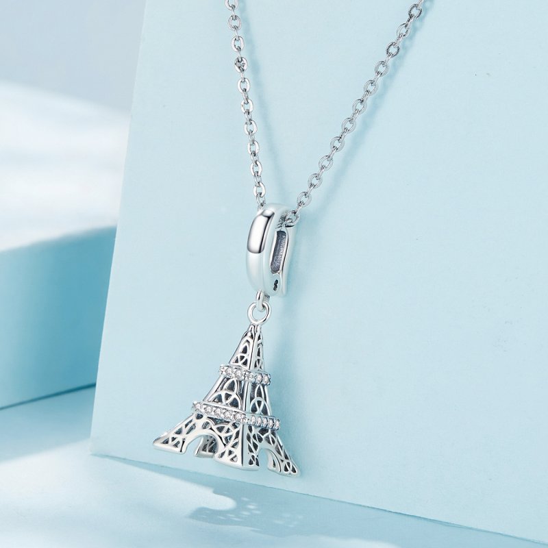 (kuva) Pandora-tyylinen Eiffel-tornin riipus - SCC2570 - Näytä 3