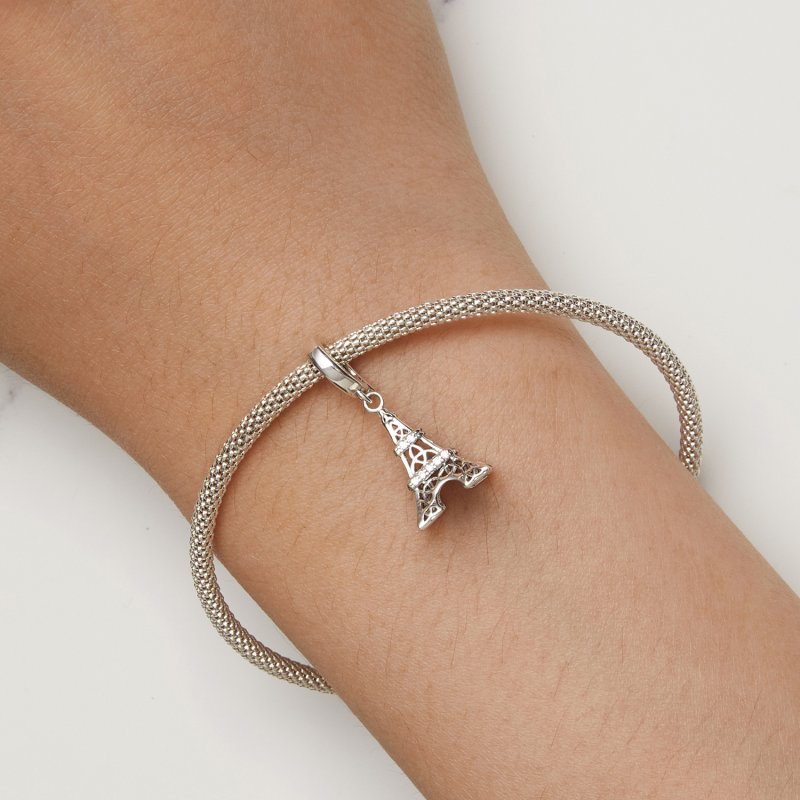 (kuva) Pandora-tyylinen Eiffel-tornin riipus - SCC2570 - Näytä 8