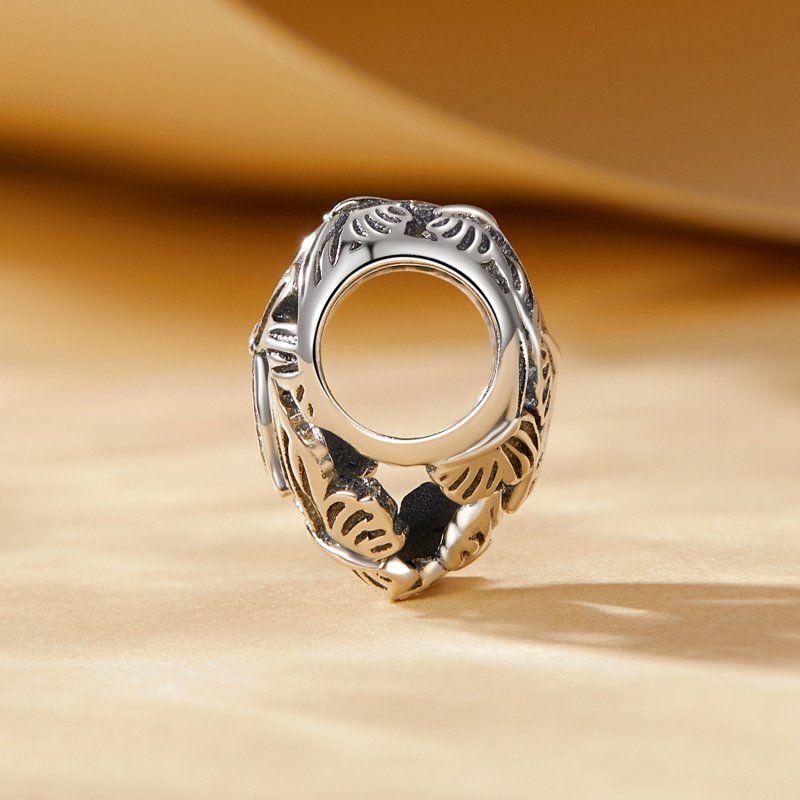 (kuva) Pandora-tyylinen Sydämenmuotoinen Perhosen Amuletti - SCC2576 - Näytä 3