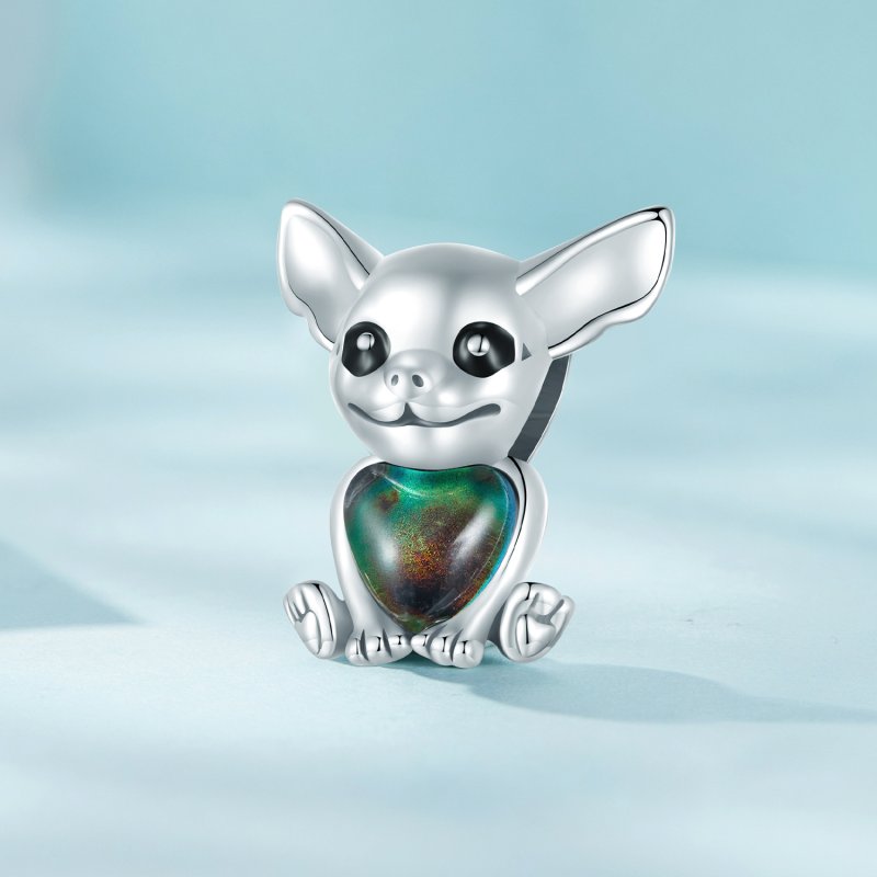 (kuva) Pandora-tyylinen Chihuahua-riipus - SCC2601 - Näytä 3