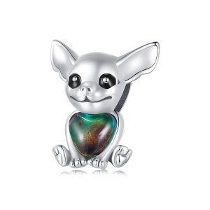 (kuva) Pandora-tyylinen Chihuahua-riipus - SCC2601