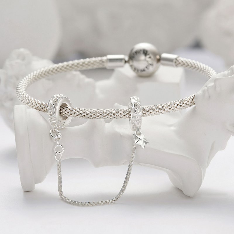 (kuva) Pandora Style Pattern safe Chain - SCC2620 - Näytä 3