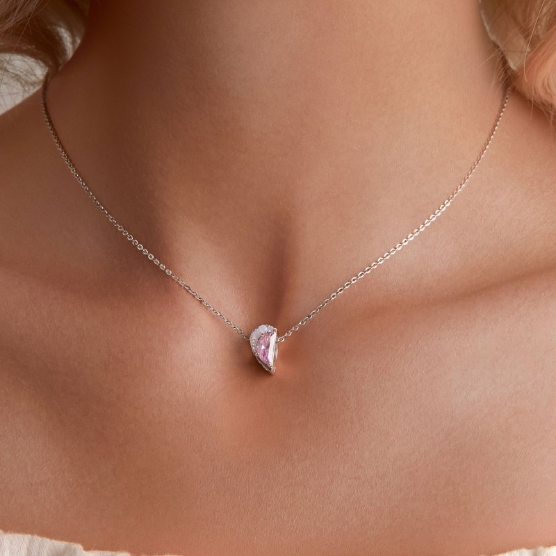 (kuva) Pandora-tyylinen Pink Sisters Sydän -koru - SCC2641 - Näytä 11