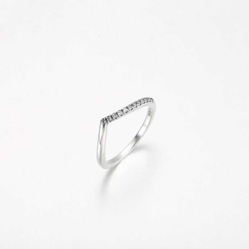 (kuva) Pandora Timeless Wish Half Sparkling Sormus - 192394C01 - Näytä 2