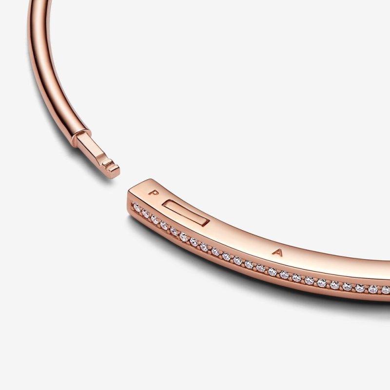 (kuva) Pandora Signature I-D Pavé Rannekoru - 582313C01 - Näytä 8