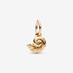 (kuva) Pandora Disney Pieni Merenneito Lumottu Kuori Ripustin Charm - 762685C01