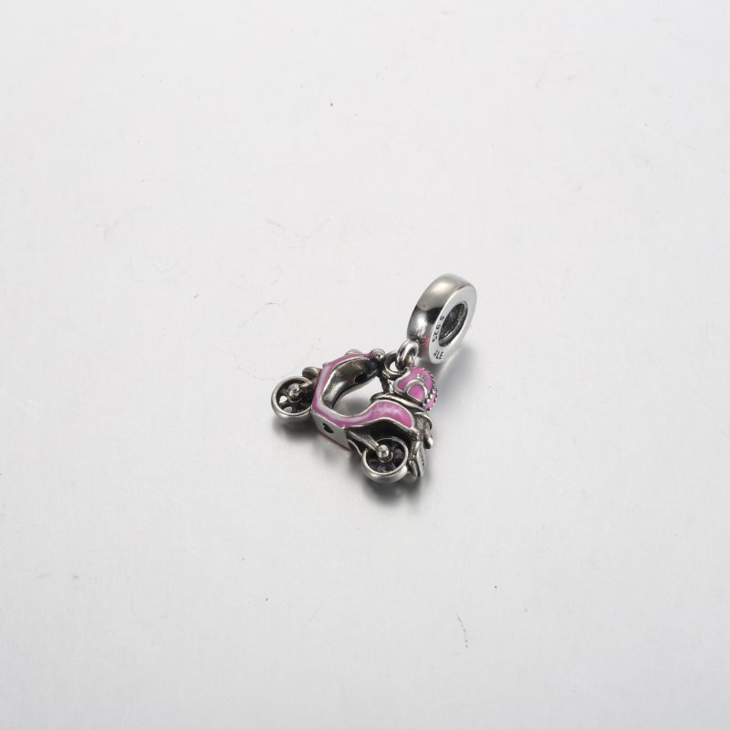 (kuva) Pandora Pink Scooter Dangle Charm - 791057C01 - Näytä 2