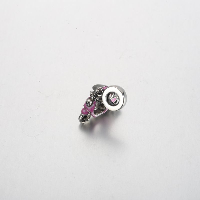 (kuva) Pandora Pink Scooter Dangle Charm - 791057C01 - Näytä 3