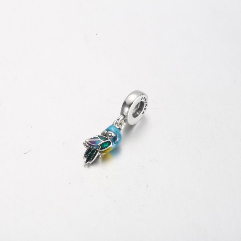 (kuva) Pandora Jungle Paradise Parrot - riipusharmi - 791679C01 - Näytä 3