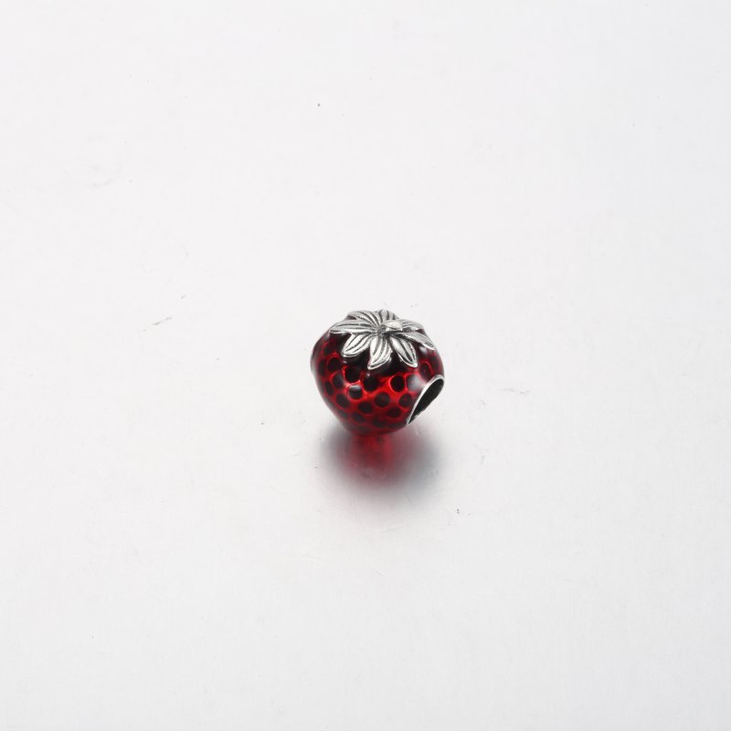 (kuva) Pandora Käsitelty Mansikan Hedelmä Charm - 791681C01 - Näytä 3