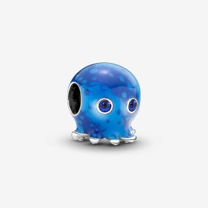 (kuva) Pandora Ocean Bubbles & Waves Mustekala Helmi - 791698C01