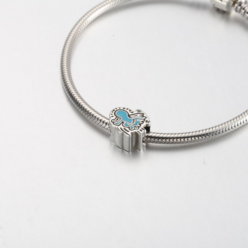 (kuva) Keith Haring™ x Pandora Säteilevä Enkeli - 792219C01 - Näytä 5